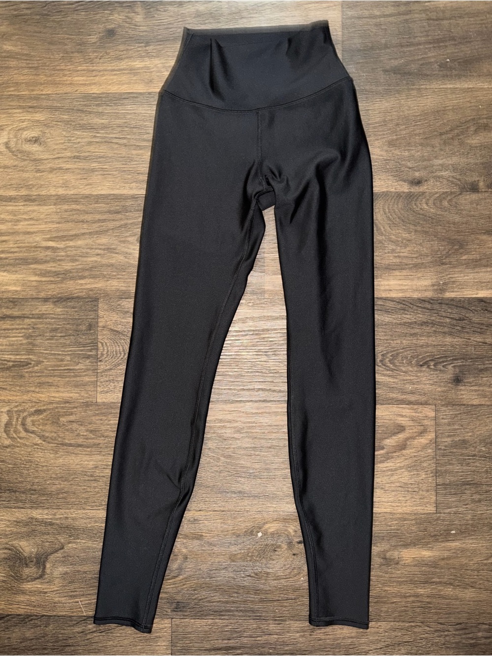 ALO Yoga NWOT High-Waist Airlift Black Athletic Compression Leggings Size Small - Picture 2 of 13